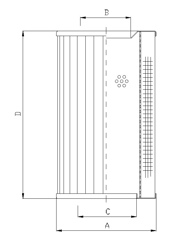 RVR156E10B Hydraulikfilterelement (Rücklauffilter)