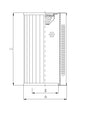 RVR165B60B Hydraulikfilterelement (Rücklauffilter)