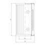 RVR250E05B Hydraulikfilterelement (Rücklauffilter)