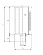 RVR65B100B/2 Hydraulikfilterelement (Rücklauffilter)