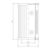 RVR660E10B Hydraulikfilterelement (Rücklauffilter)