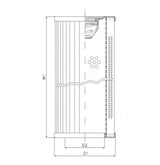 RVR750B60B Hydraulikfilterelement (Rücklauffilter)
