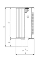 RVR85B100B Hydraulikfilterelement (Rücklauffilter)