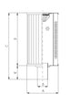 RVR85B100B Hydraulikfilterelement (Rücklauffilter)