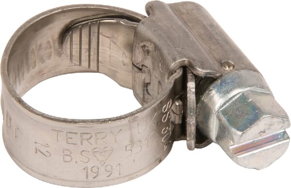 Schlauchschelle, 9.5 - 12mm, Edelstahl 304