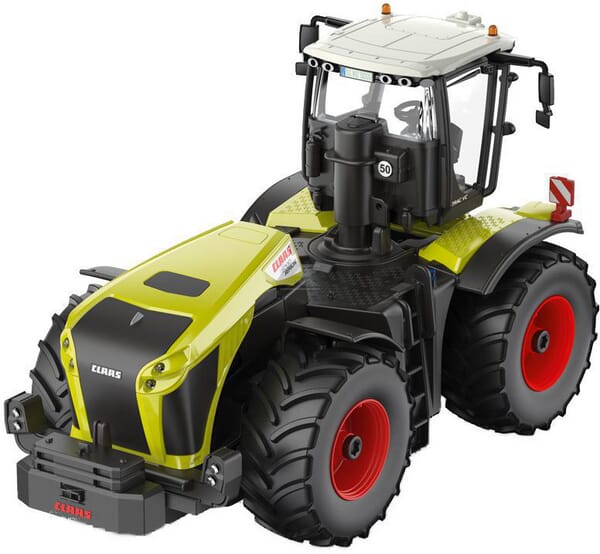 Xerion 5000 TRAC VC mit Frontlader, Bluetooth-Fernsteuerung und App-Steuerung