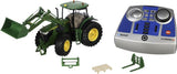 John Deere 7310R mit Frontlader, Bluetooth-Fernsteuerung und App-Steuerung