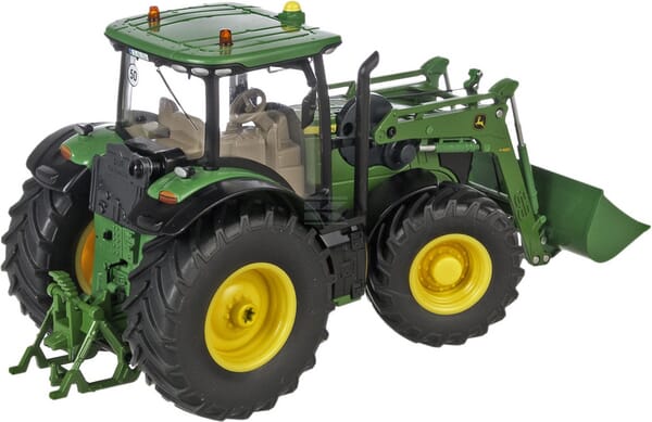 John Deere 7310R mit Frontlader, Bluetooth-Fernsteuerung und App-Steuerung