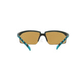 Schutzbrille Solus 2000, grau/blau-grünes Gestell, beschlagfrei (K&N), braun getöntes Glas