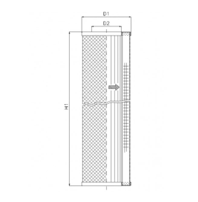 S220T25 Hydraulikfilterelement (Saugfilter)