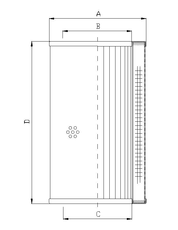 S232T25 Hydraulikfilterelement (Saugfilter)