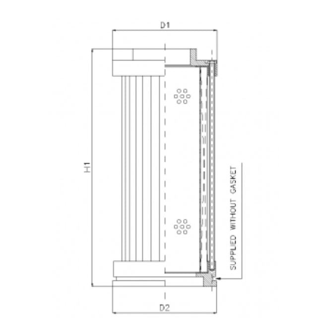 S410T74 Hydraulikfilterelement (Saugfilter)