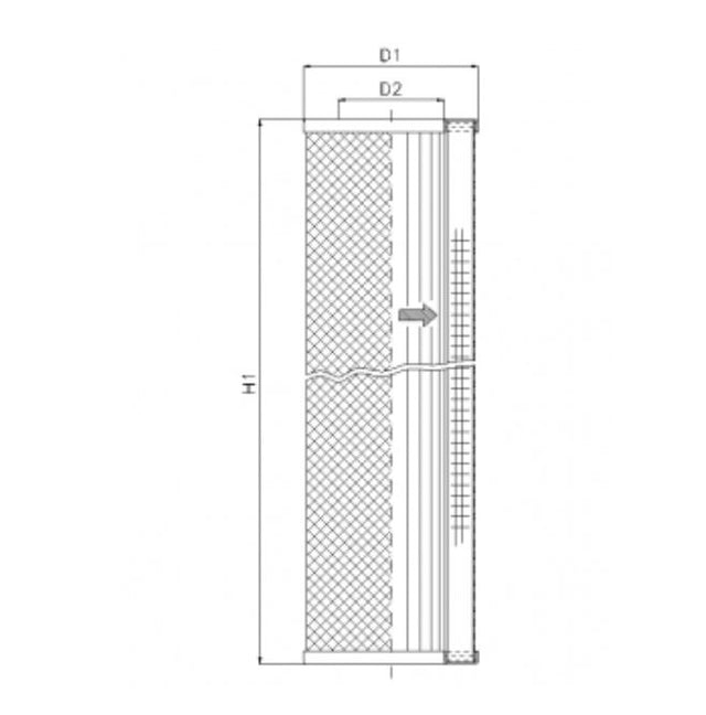 S531T75 Hydraulikfilterelement (Saugfilter)