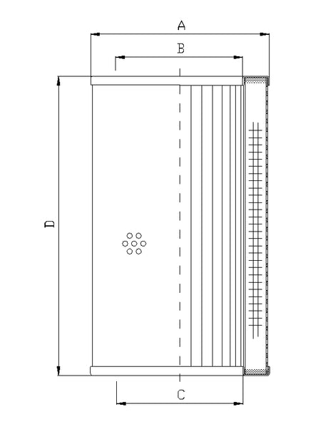 S620T60 Hydraulikfilterelement (Saugfilter)