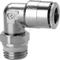 Steck-L-Verschraubung, 6 mm x 1/4 BSPP, S6520