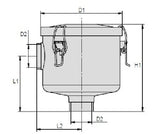 SA6060 Luftfilter (Vakuumfilter G 2 1/2")