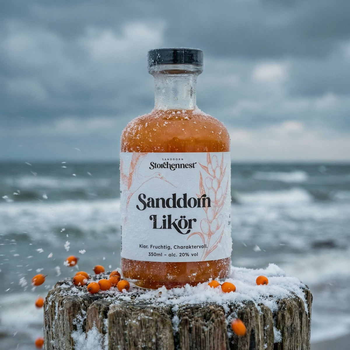 Sanddorn Storchennest Sanddorn-Likör