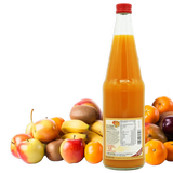 Satower Mosterei 12 x 0,7l Milder Multivitaminsaft (100 % Fruchtgehalt) – Vorratspack