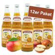 12er Paket Satower Apfel-Mango Saft – fruchtiger Direktsaft in Mehrweg-Glasflaschen