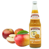 Satower Mosterei 12 x 0,7l Satower Apfel-Mangosaft (purer Direktsaft) – Vorratspack
