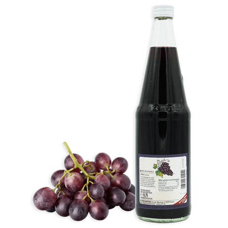 Satower Mosterei 12 x 0,7l Satower Traubensaft (purer Direktsaft) – Vorratspack