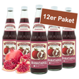 12er Paket Satower Granatapfelsaft – 100 % Fruchtgehalt in Mehrwegflaschen