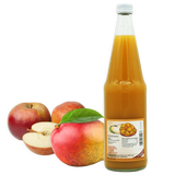 Satower Mosterei 6 x 0,7l Satower Apfel-Mangosaft (purer Direktsaft) – Vorratspack