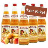 6er Paket Satower Multivitaminsaft – milder Fruchtsaft in Mehrweg-Glasflaschen