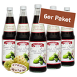 6er Paket Satower Nonisaft – 100 % Direktsaft in Mehrwegflaschen