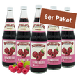 6er Paket Satower Himbeersaft – 100 % Direktsaft in Mehrwegflaschen