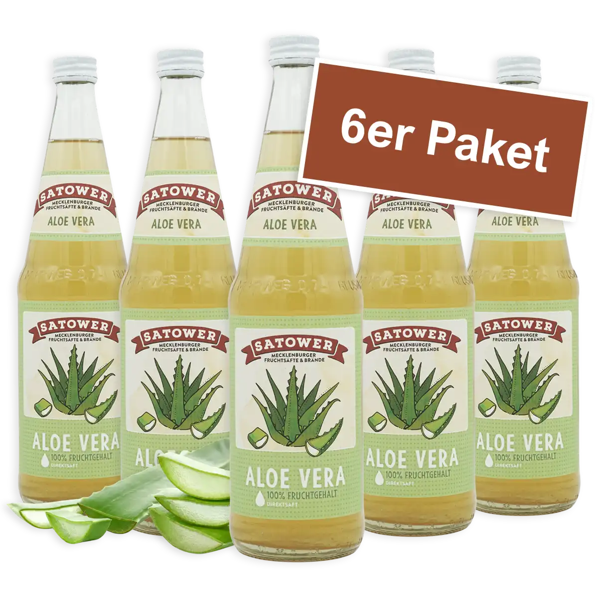 Satower Mosterei Satower Aloe Vera Saft – 100% Direktsaft 0,7l