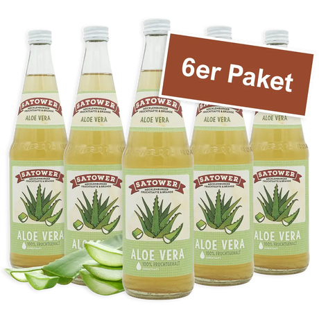 Satower Mosterei Satower Aloe Vera Saft – 100% Direktsaft 0,7l