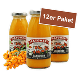 Satower Mosterei 12 x 250ml Satower Sanddornsaft (Direktsaft)