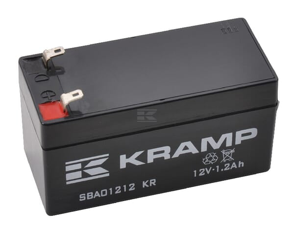 Kramp, Starterbatterie, 12V, 1.2Ah, 97 x 48 x 53mm