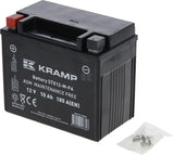Kramp, Starterbatterie, 12V, 10Ah, 185A, 151 x 87 x 131mm