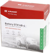 Kramp, Starterbatterie, 12V, 12Ah, 210A, 151 x 70 x 147mm
