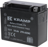 Kramp, Starterbatterie, 12V, 18Ah, 270A, 175 x 87 x 156mm