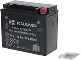 Kramp, Starterbatterie, 12V, 18Ah, 270A, 175 x 87 x 156mm