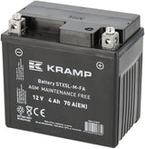 Kramp, Starterbatterie, 12V, 4Ah, 70A, 114 x 71 x 107mm