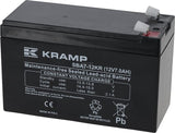 Kramp, Starterbatterie, 12V, 7Ah, 151 x 65 x 100mm