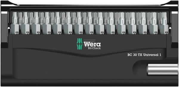 Bit-Sortiment, Torx, 31-teilig