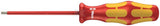 Schraubendreher, klingenbreite 2.5mm, klingenstärke 0.4mm, Länge 161mm, Wera