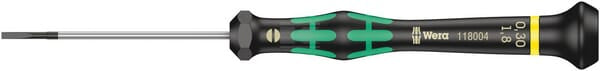 Schraubendreher, klingenbreite 1.8mm, klingenstärke 0.3mm, Länge 157mm, Wera