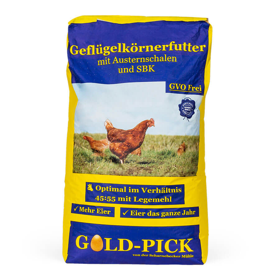 GOLDPICK Körnerfutter mit SBK