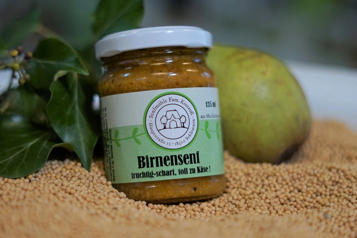 Senfmühle Schlemmin Birnensenf