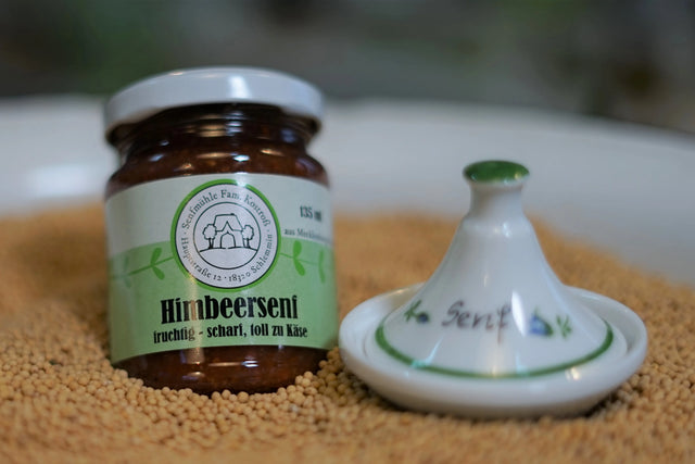 Senfmühle Schlemmin Himbeersenf