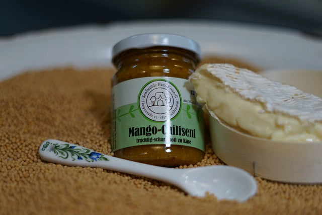 Senfmühle Schlemmin Mango-Chili Senf