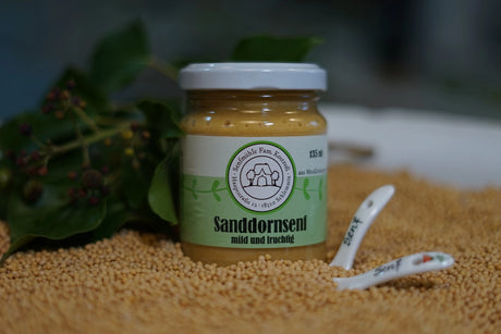 Senfmühle Schlemmin Sanddornsenf fein