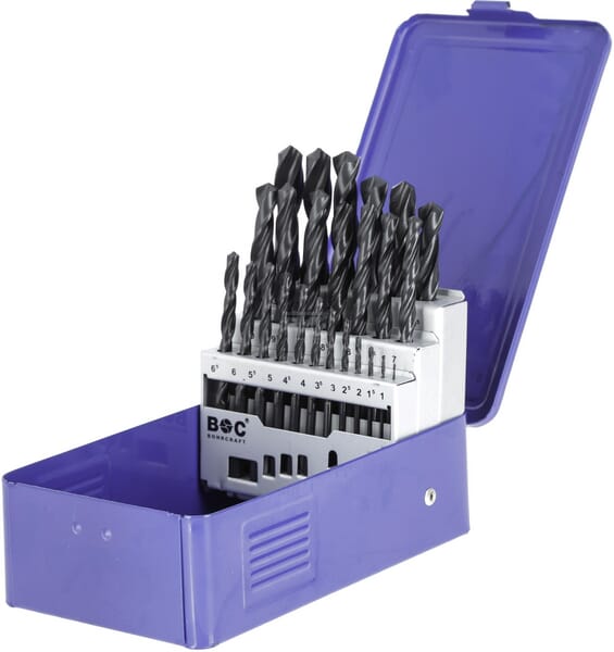 Metallbohrer-Satz 1-13mm 25 tlg