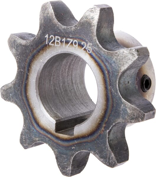 Kettenrad Simplex 9 Zähne 3" Kette 12 B-1 Bohrung 25 mm Kramp